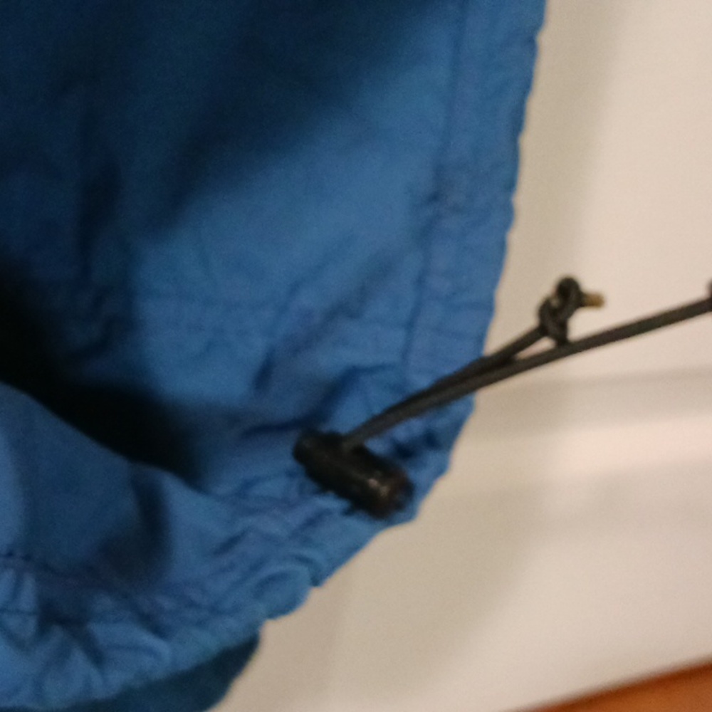 Vintage LL Bean 2-piece half zip windbreaker rain suit jogging pants - L - blue - Picture 7 of 16